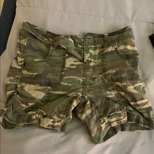 Camouflage shorts